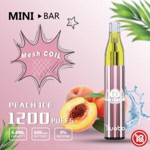 Yuoto Mini Bar Peach Ice 1200pfs