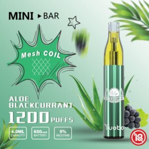 Yuoto Mini Bar Aloe Blackcurrant 1200pfs