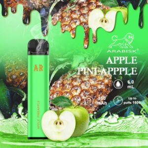 Arabisk Apple Pineapple 1600 Puffs