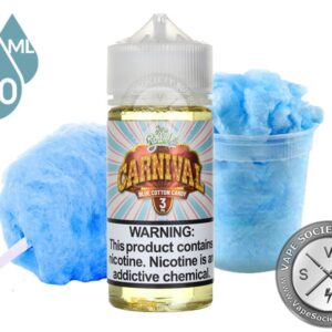 Blue cotton Candy – Carnival Juice Roll Upz 100ml