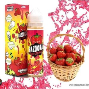 Strawberry by Bazooka sour Straws