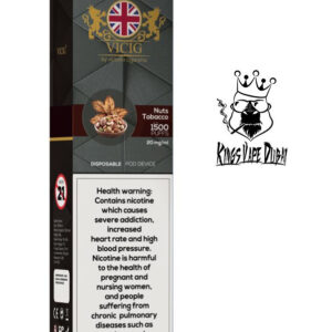 VICIG Nuts Tobacco 1500pfs 2%