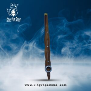 Medwakh Pipe Wood with Steel Dots & Ring