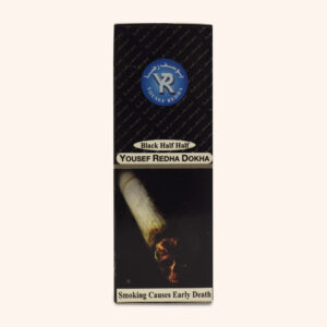Yousef Rida Black Half and Half Dokha