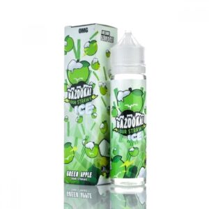 Green Apple by Bazooka Sour Straws
