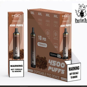 HQD Tobacco 4500pfs