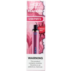 HQD Peach ICE 1200pfs