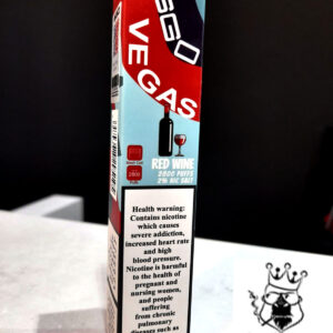 ISGO Vegas Red wine 2800pfs 2%