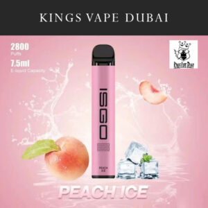 ISGO Vegas Peach Ice 2800pfs 2%