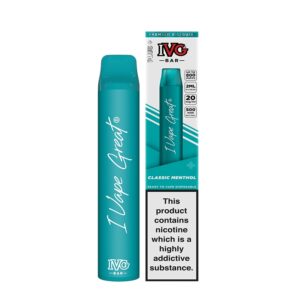 IVG Bar Classic menthol 800pfs 2%