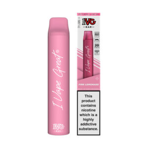 IVG Bar Pink Lemonade 800pfs 2%