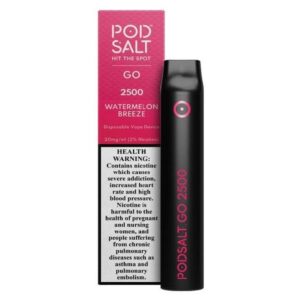 Pod Salt Go Watermelon Breeze 2500pfs 2%