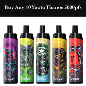Buy Any 10 Yuoto Thanos 5000pfs in 430Aed