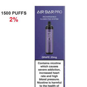 AIRBAR Pro Grape 1500pfs