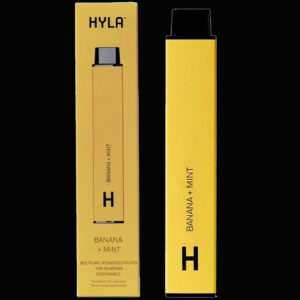 Hyla Banana Mint 0mg Disposable