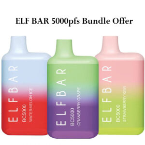 1Deal Buy any10 ELF BAR 5000pfs in 450Aed