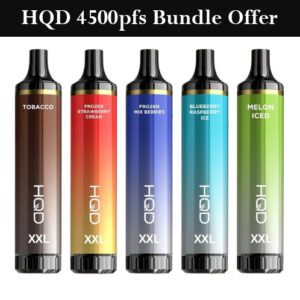 1Deal Buy Any 10 HQD Disposable 4500puffs in 450Aed